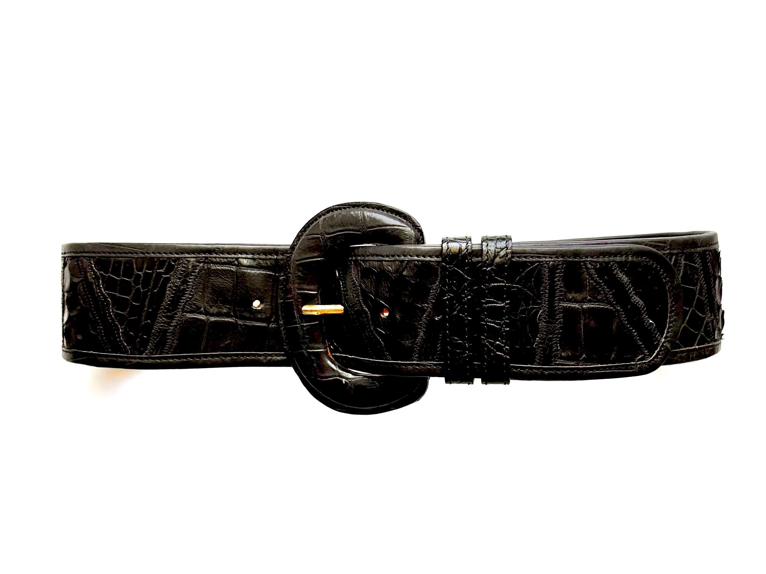 Carlos Falchi Belt - Etsy