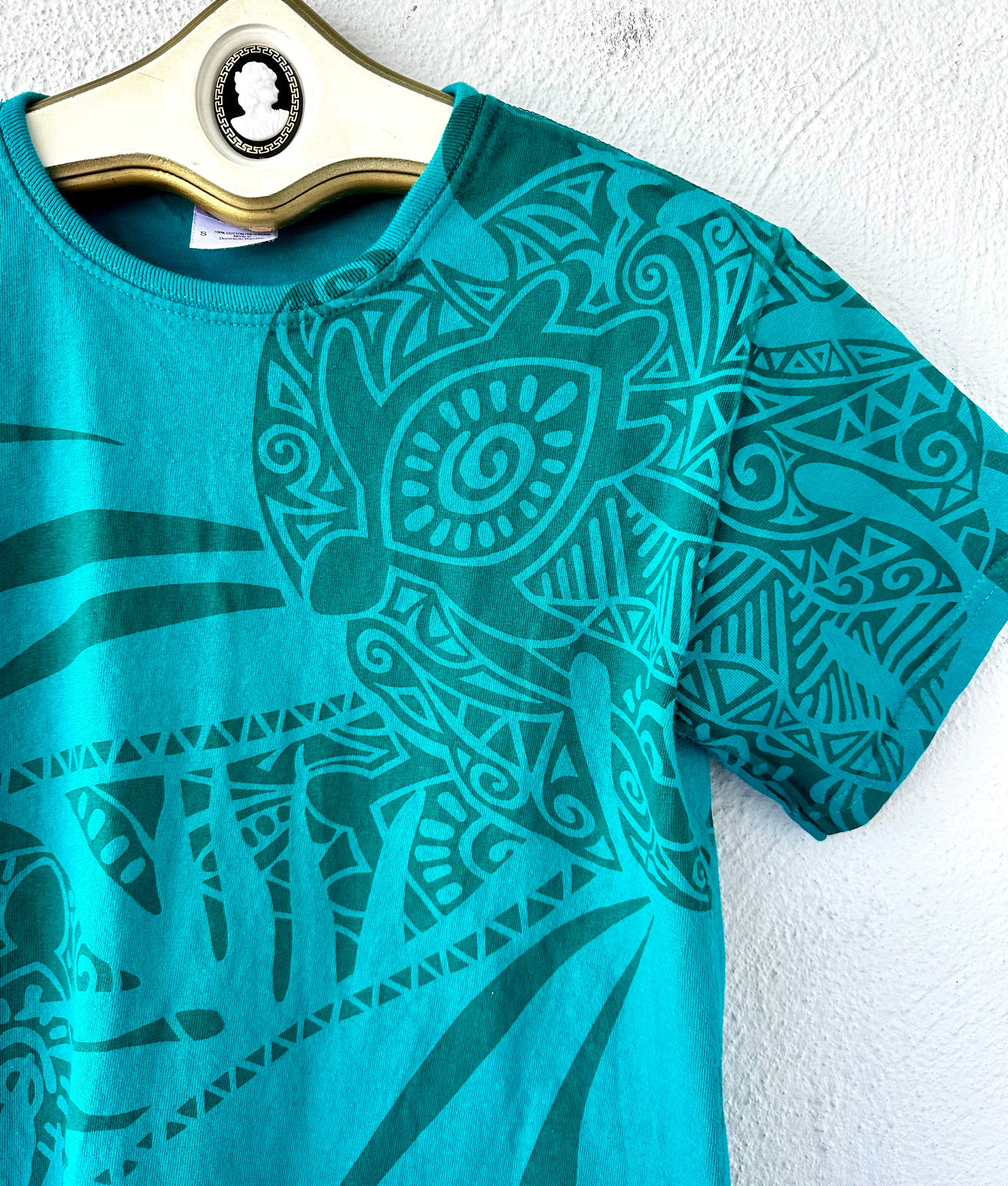 70's〜 HAWAII UNIVERSITY CROPPED T SHIRT University of Hawaii Cropped Tee, Crop T-shirt, UH Manoa