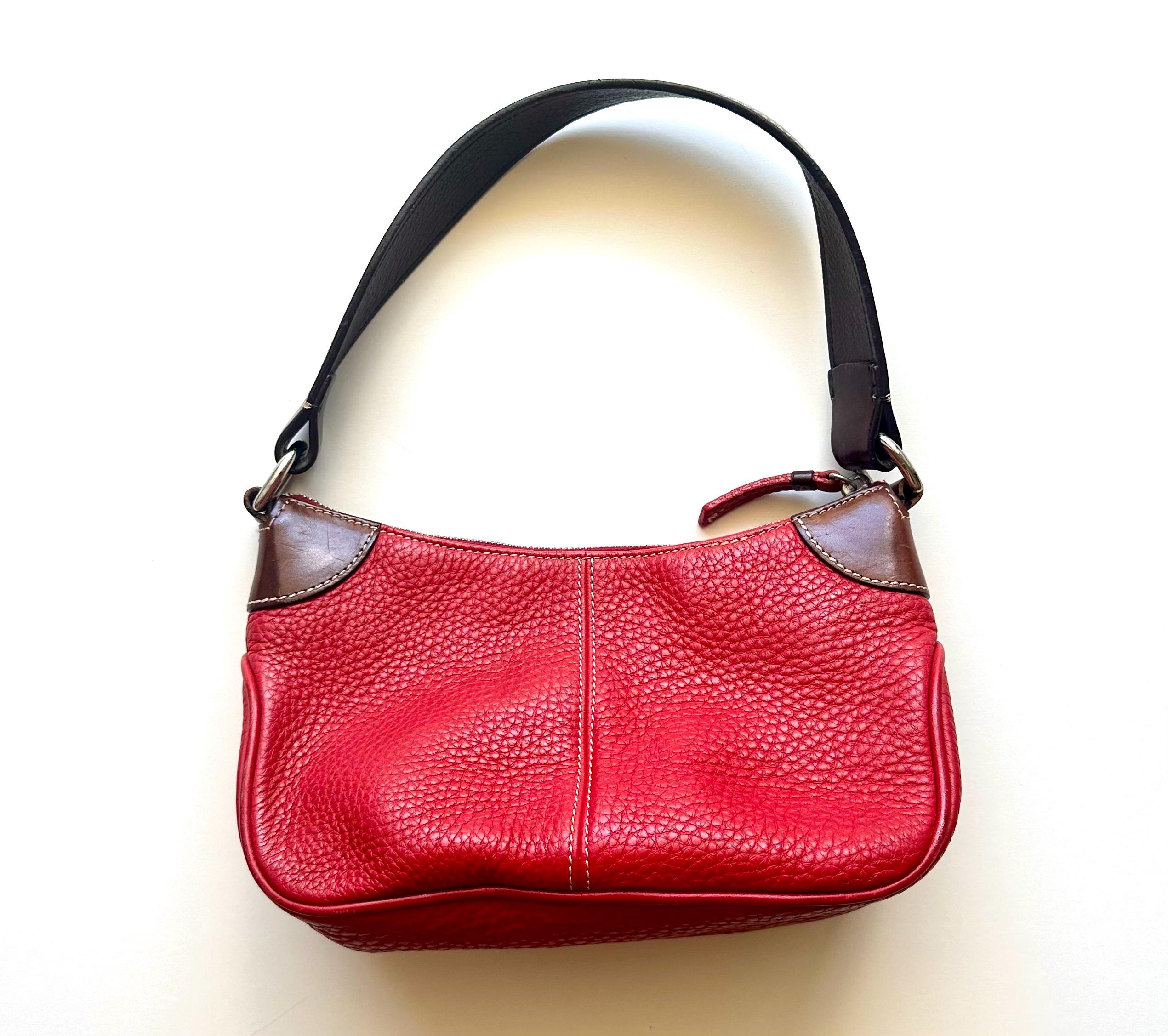 Red Coach Hobo - Etsy