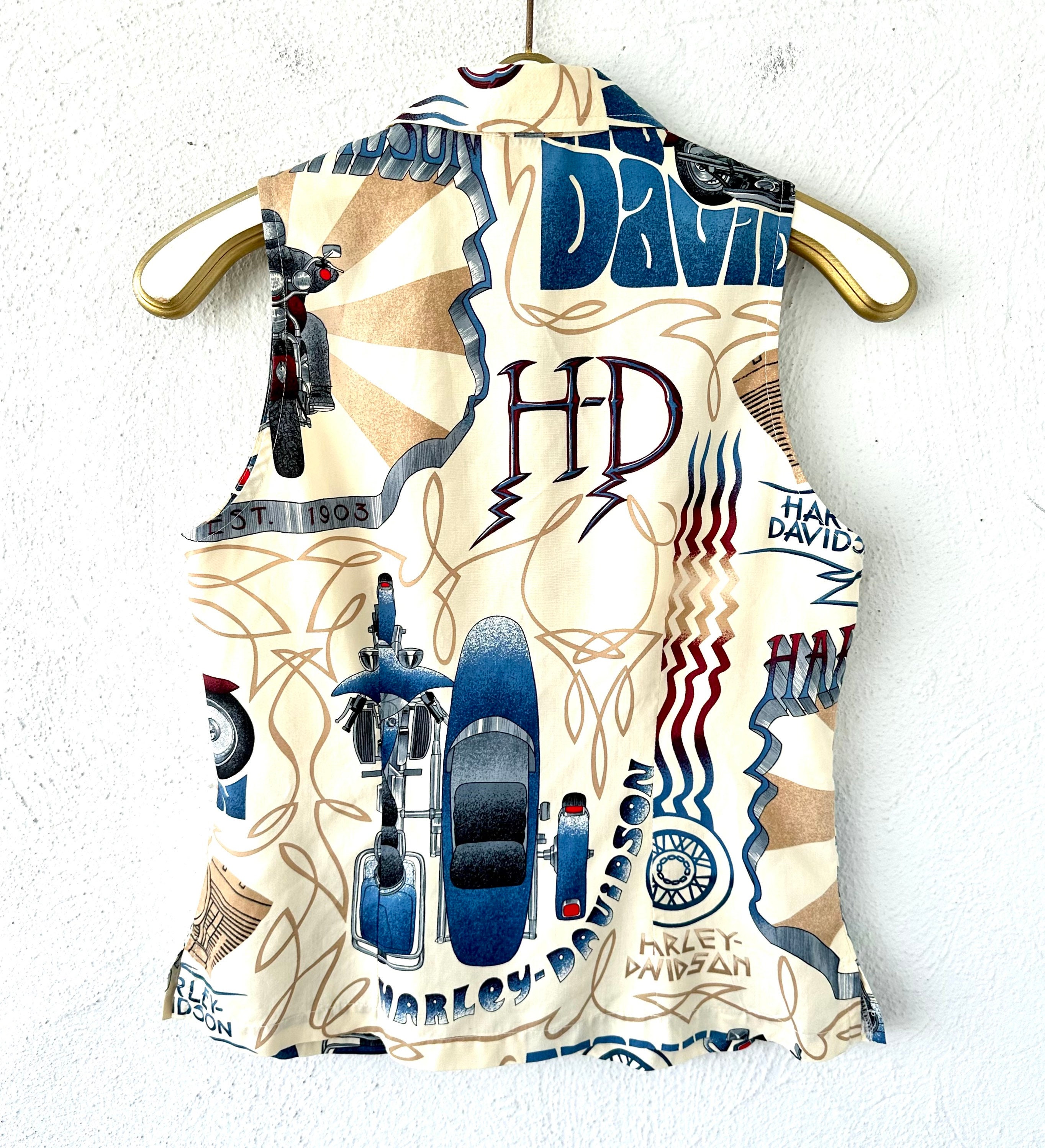 Vintage Harley Davidson Motorcycle Shirt Tori Richard Hawaii Vintage Harley Davidson Motorcycle Shirt Tori Richard Hawaii