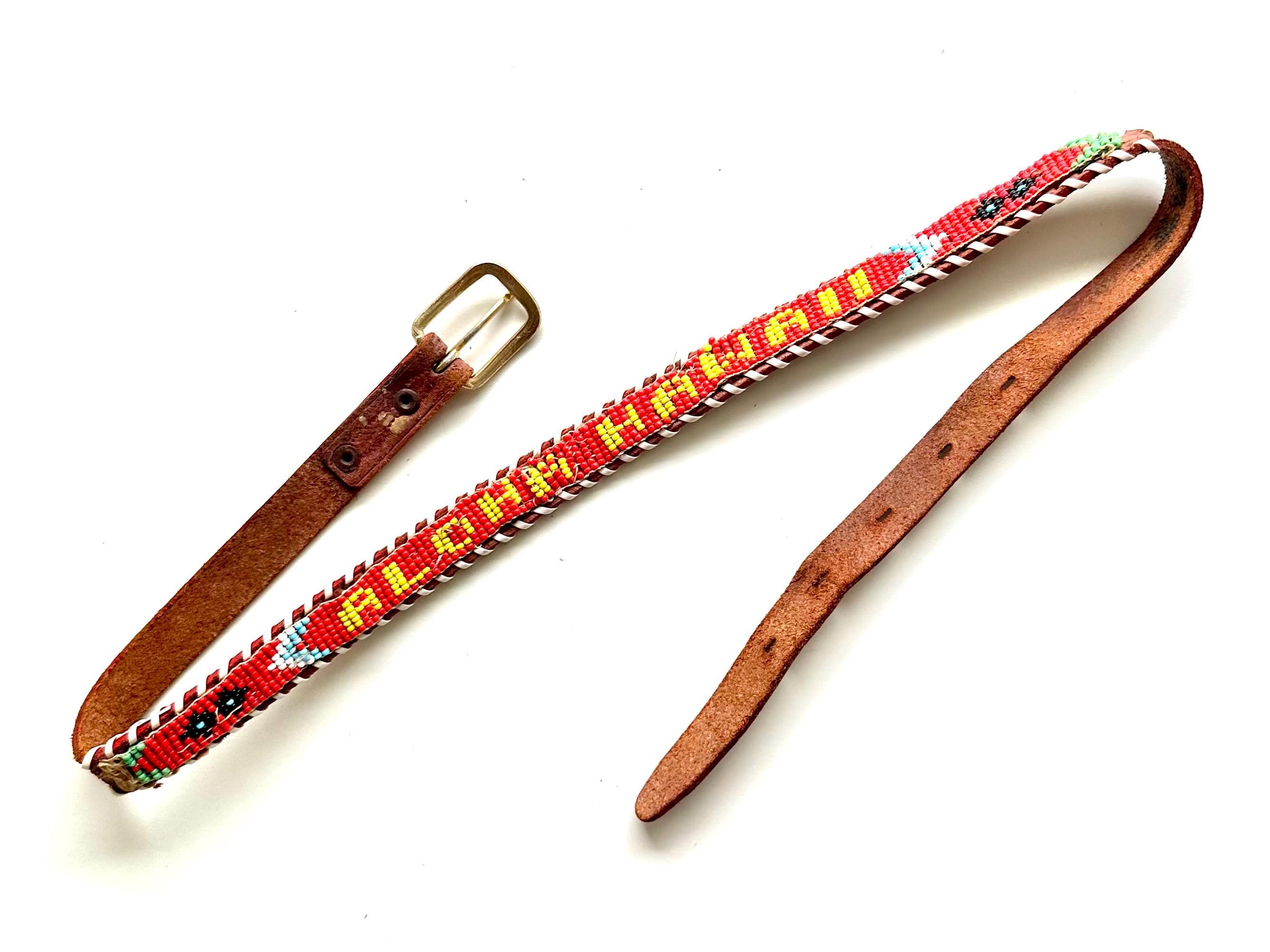 70s Beaded Belt - Etsy display picture 2