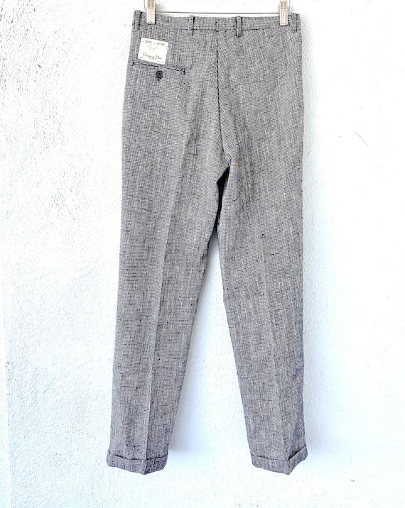 80s Vtg Christian Dior wool slacks