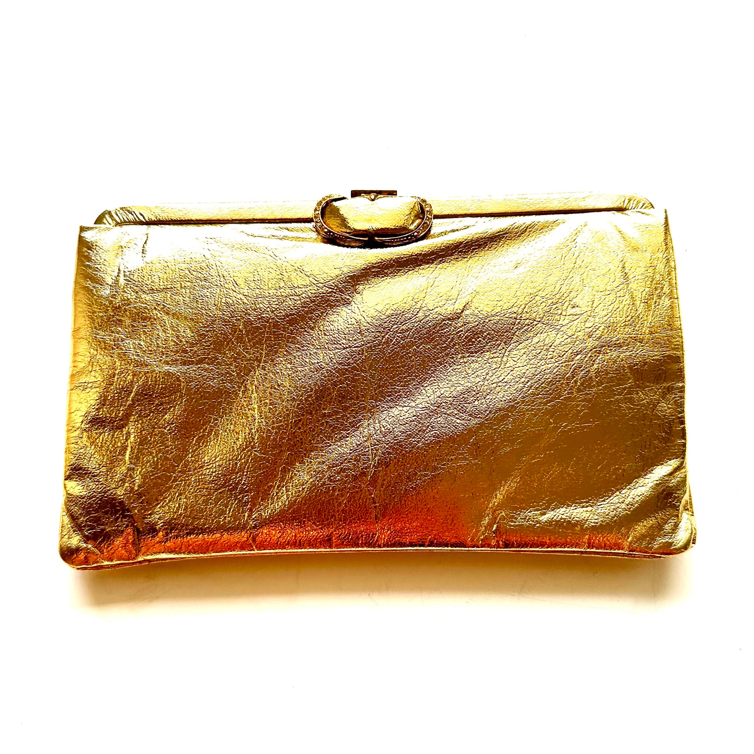 Gold crest handbag Etsy