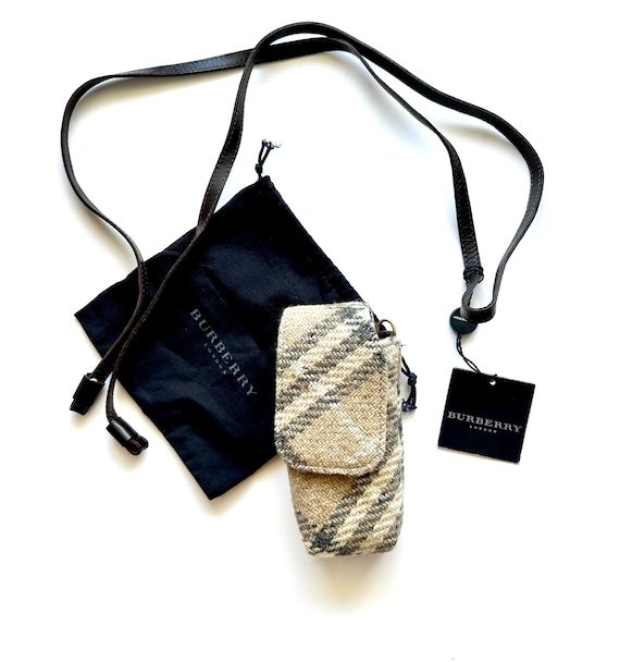 Vintage Burberry Plaid Mini bolso NUEVO bolso de cinturon de pulsera bolso Etsy Mexico