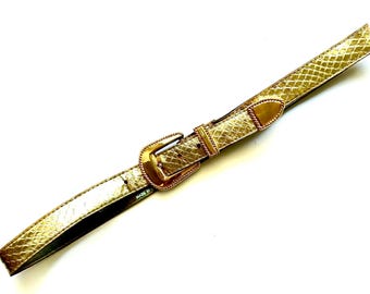 vintage Minoronzoni by Davco Vintage Minoronzoni by Davco Leather Belt - Etsy main image 2