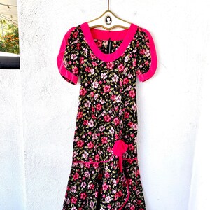 Vintage Hawaiian Muumuu Hawaii Floral Dress