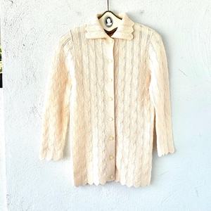 60年代のジグザグカーディガン - Etsy 日本