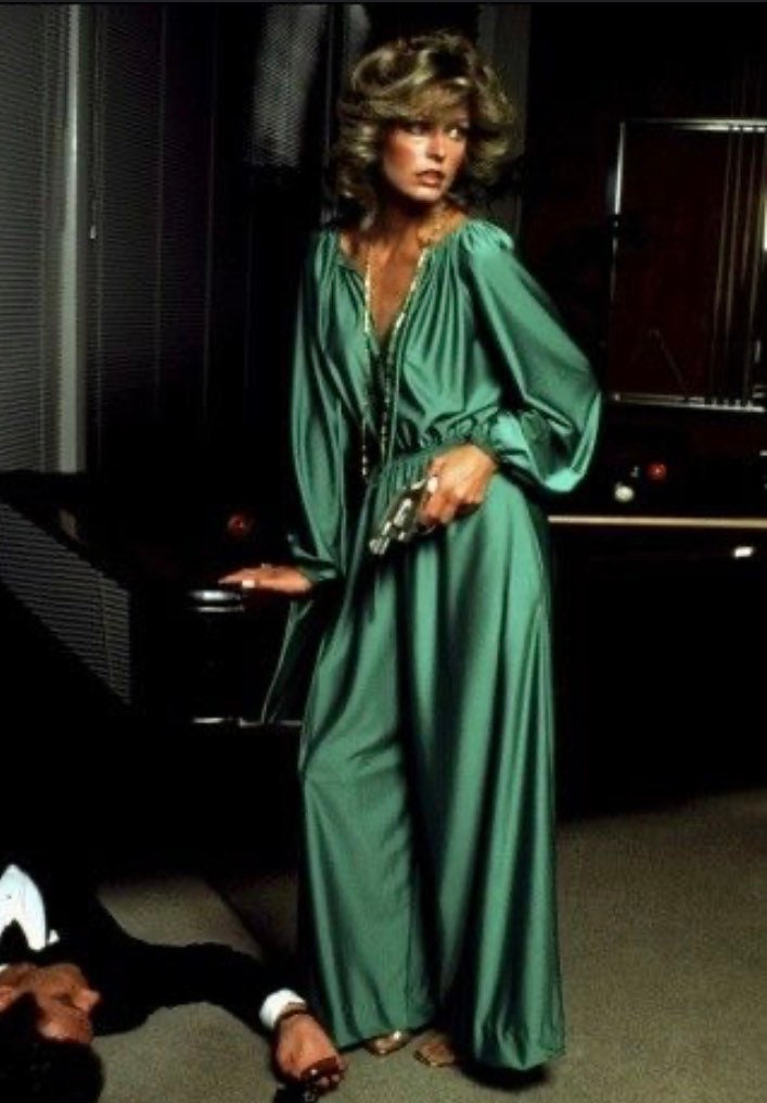 Halston pantsuit store