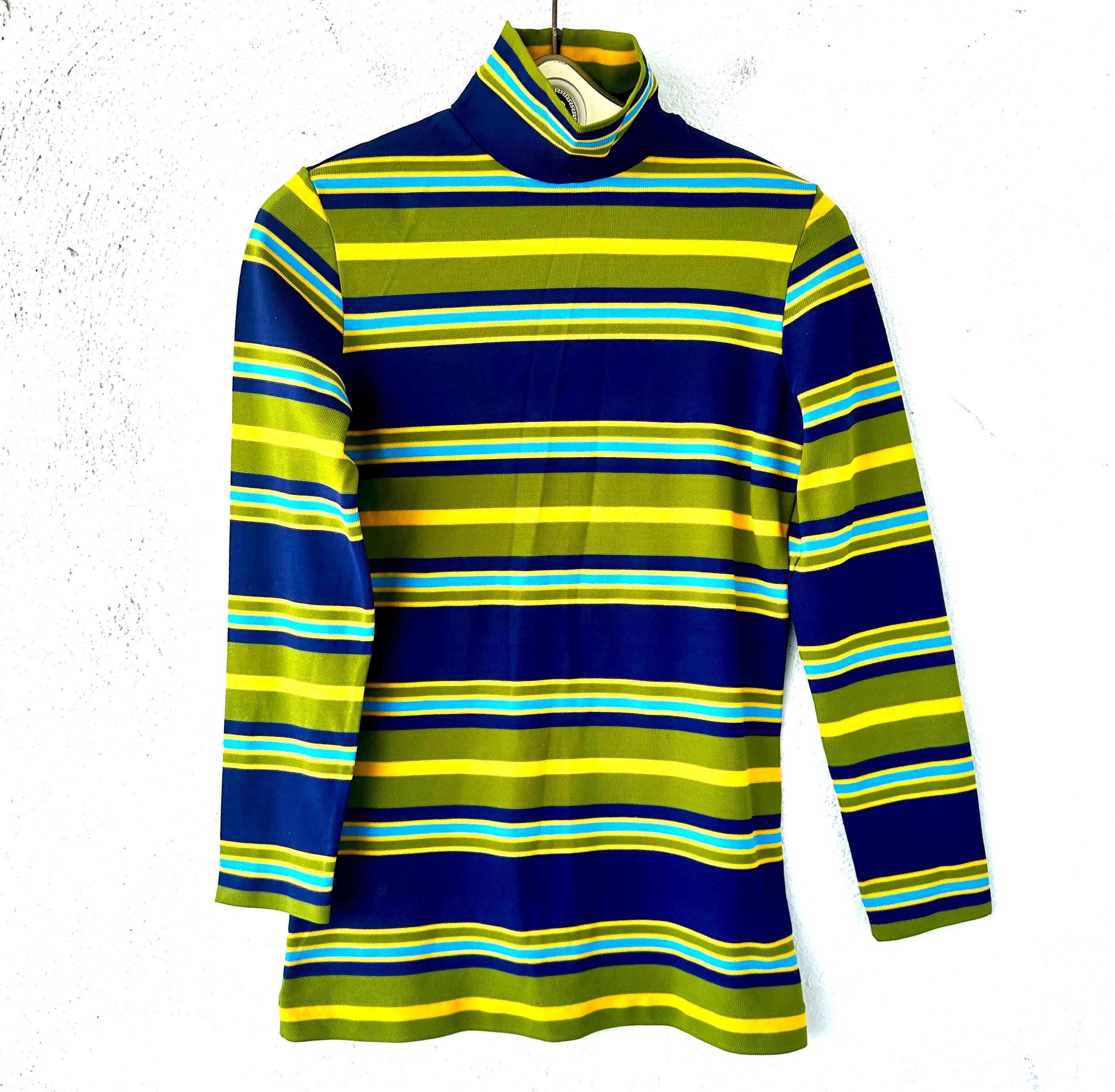 トップス vintage - rainbow turtle neck 61Hzj7nXeZL._SY350_QL65_.jpg