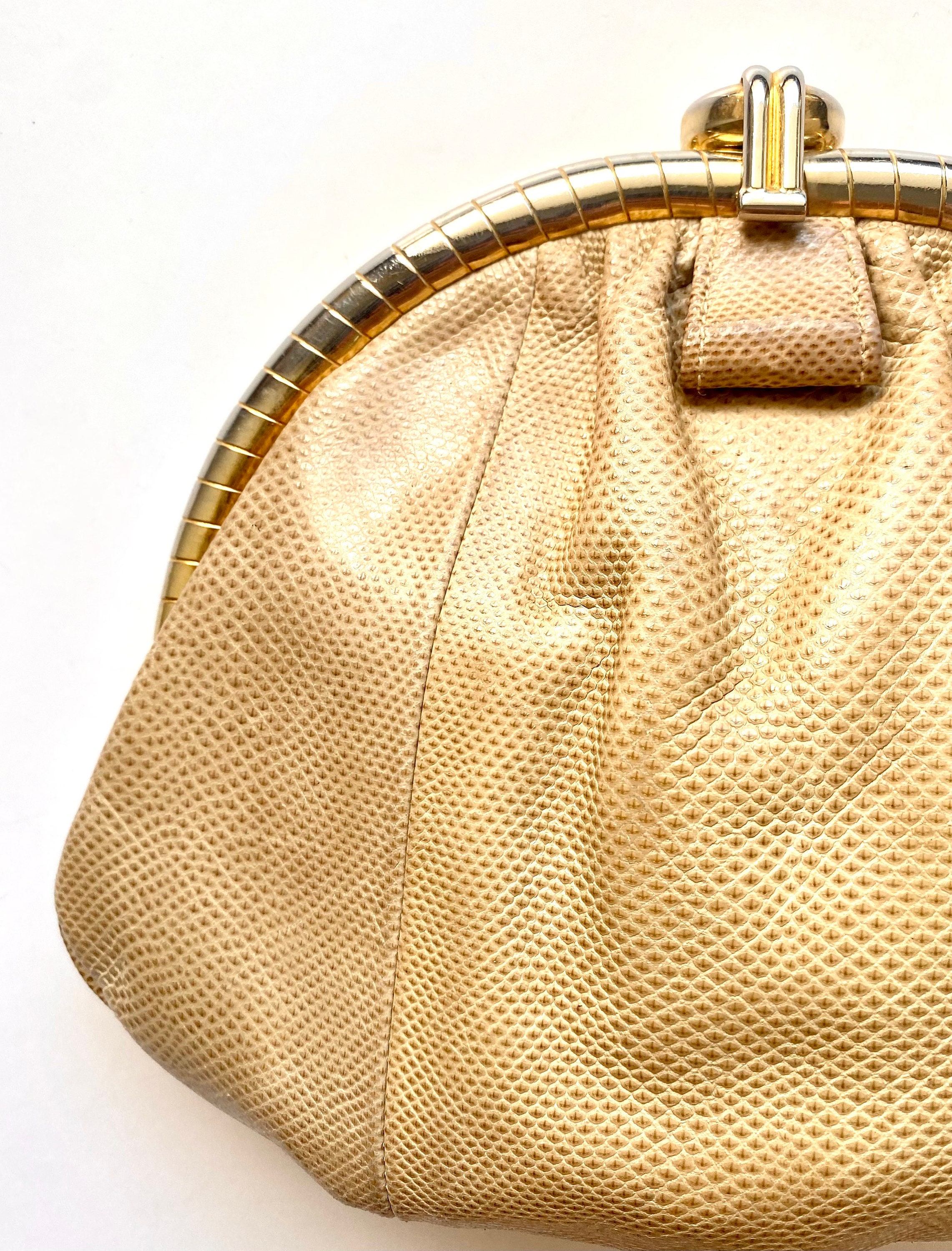 Vintage 70s Susan Gail Leather Bag Crossbody Shoulder Purse