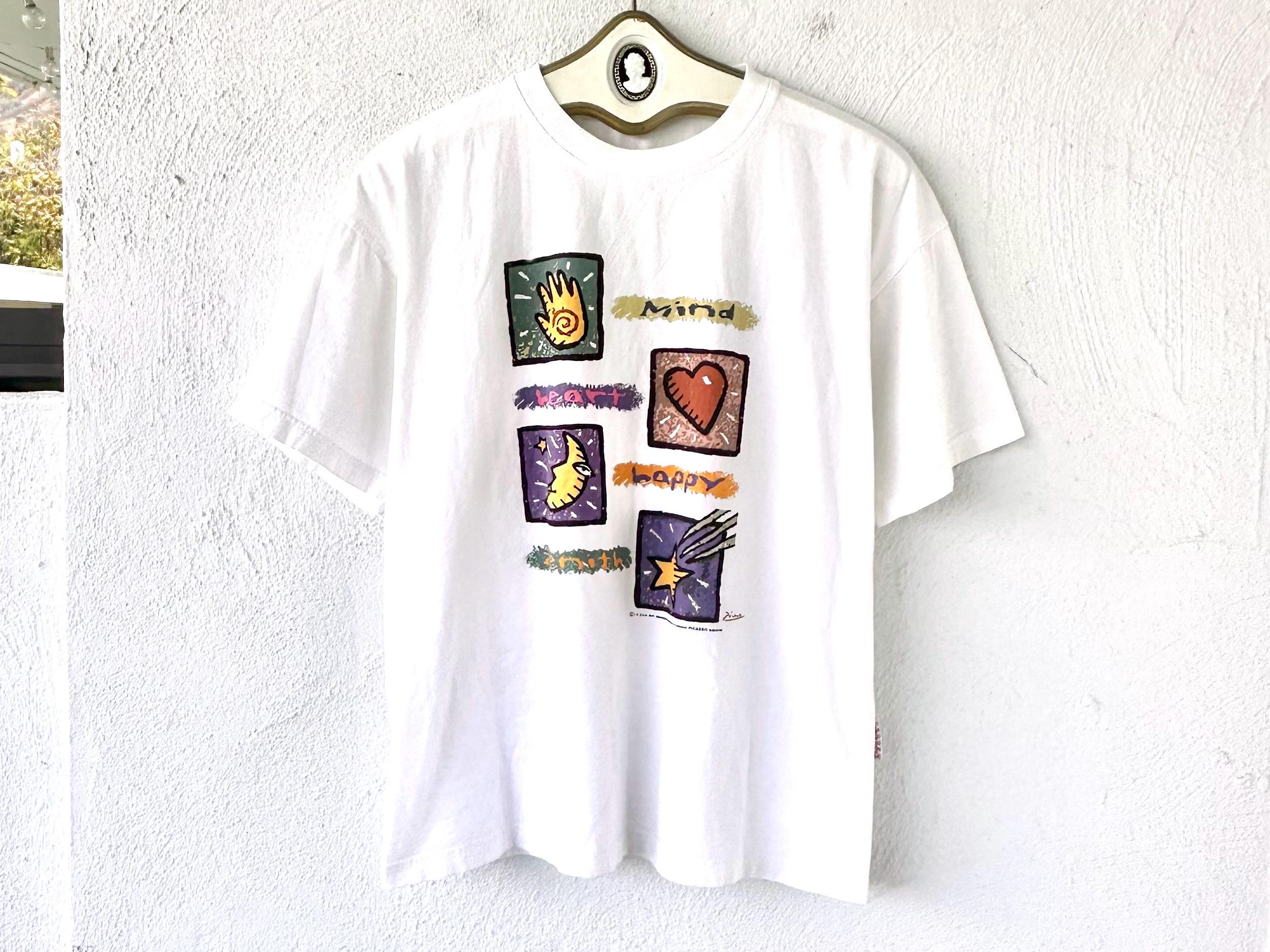 ヴィンテージ ピカソ 90年代 Tシャツ 1990年代 マインド ハート 