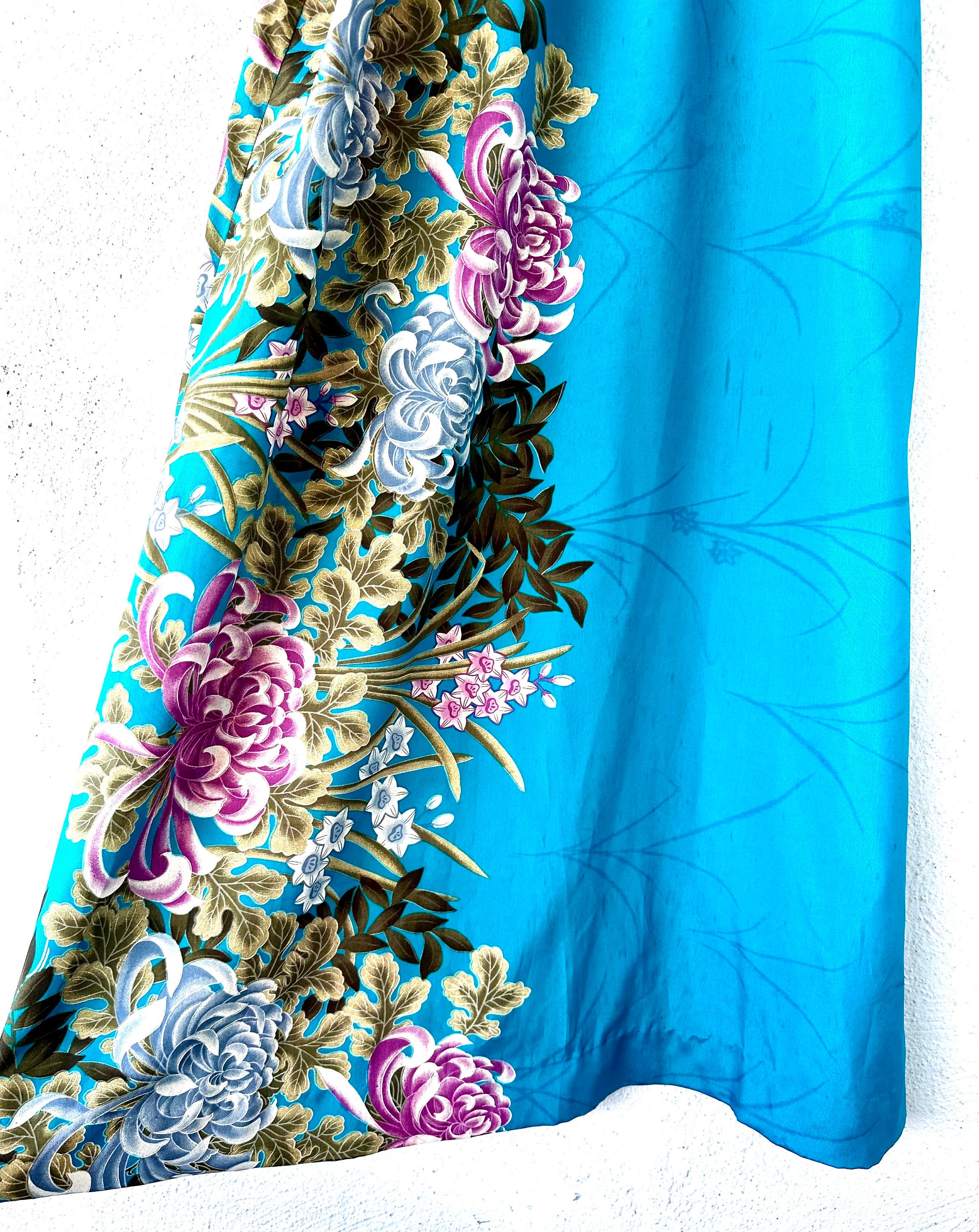 Vintage Hawaiian Muumuu 1970s Dress Floral 70s 80s Hawaiian Caftan - Etsy