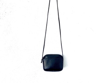 Vintage Coach Hadley Leather Purse Black Crossbody Bag - Etsy UK