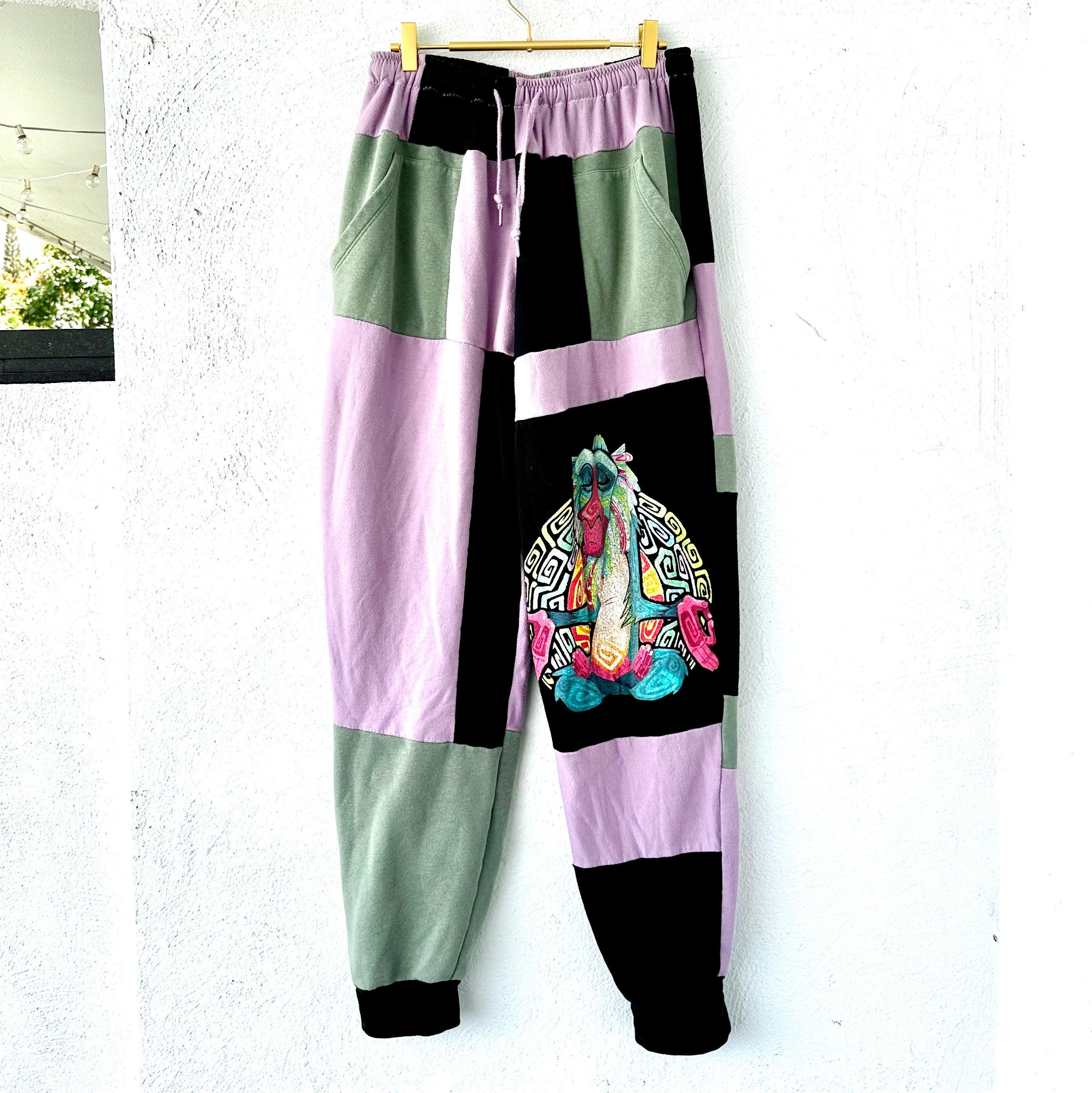 Patchwork Sweatpants - Etsy