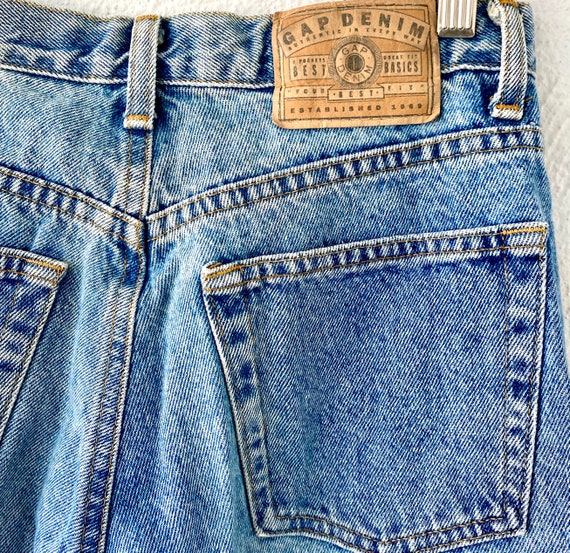 Vintage 80s 90s Gap Classic High Waisted Mom Jeans - image 5