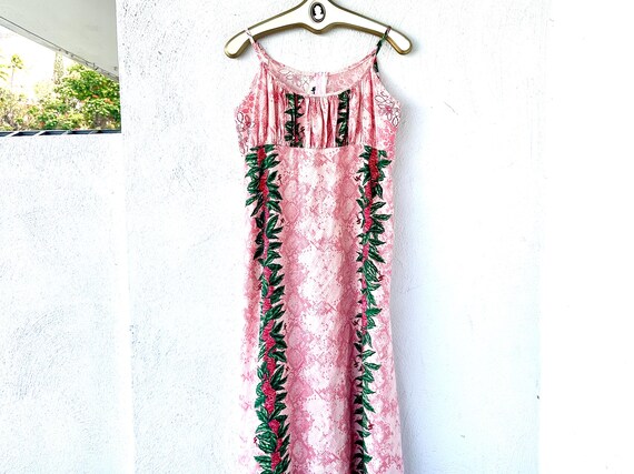 1990s Mamo ドレス 90s MAMO Muu Muu with Stole フラダンス 90s MAMO