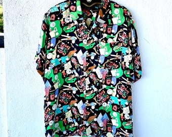 Chemise Graphique Baroque x Native American Vintage 90's