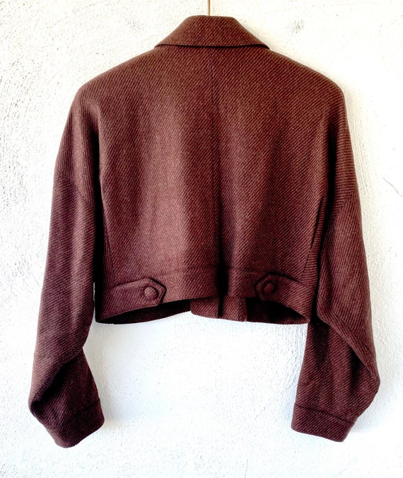 Vintage Karl Lagerfeld Cropped Jacket Coat - image 6