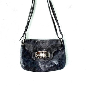 Vintage Furla Leather Round Shoulder Bag
