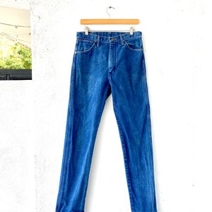 Vintage 70s Wrangler Jeans Straight Leg Regular Denim Pants