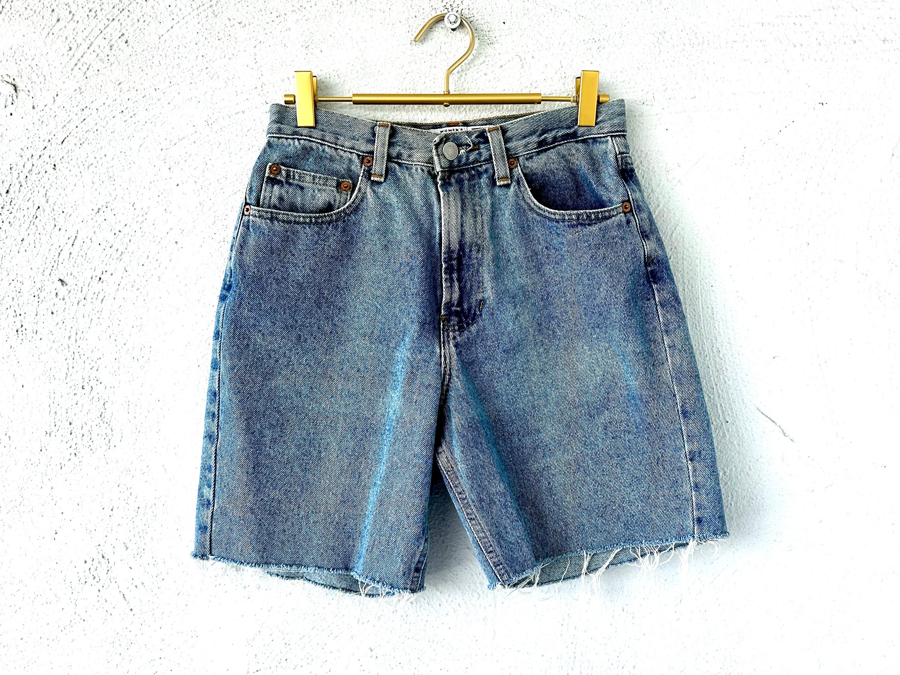 Vintage 90s Gap Classic Cutoff Shorts 1990s Denim High