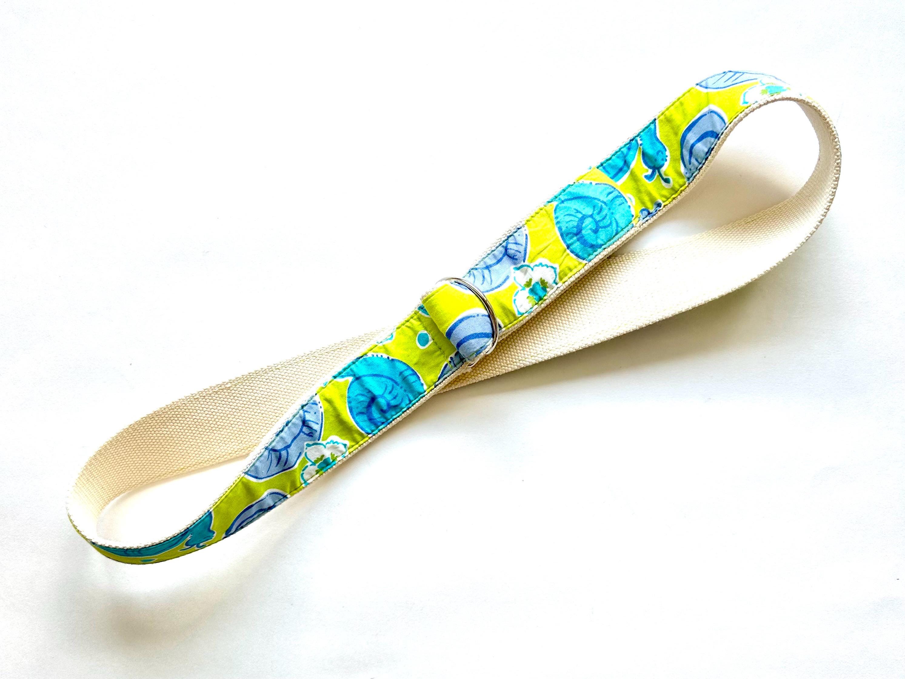 Lilly Pulitzer Blue and Green Canvas Belt 100%Cotton Lilly Pulitzer Medium Belts for Women for sale | eBay main image 2