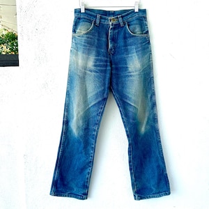 Jeans vintage des années 1970 Bootcut Pantalon en denim des années 70