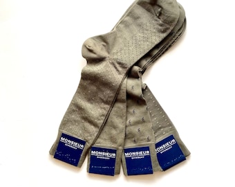 Vintage Givenchy Socks Designer Army Green Socks