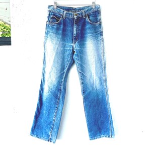 Vintage 80s Calvin Klein CK Jeans // Straight Leg Bootcut Denim Jean Pants