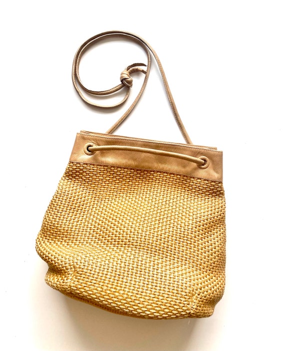 Vintage Bottega Veneta 80s Bolso bandolera Neutral Beige - Etsy