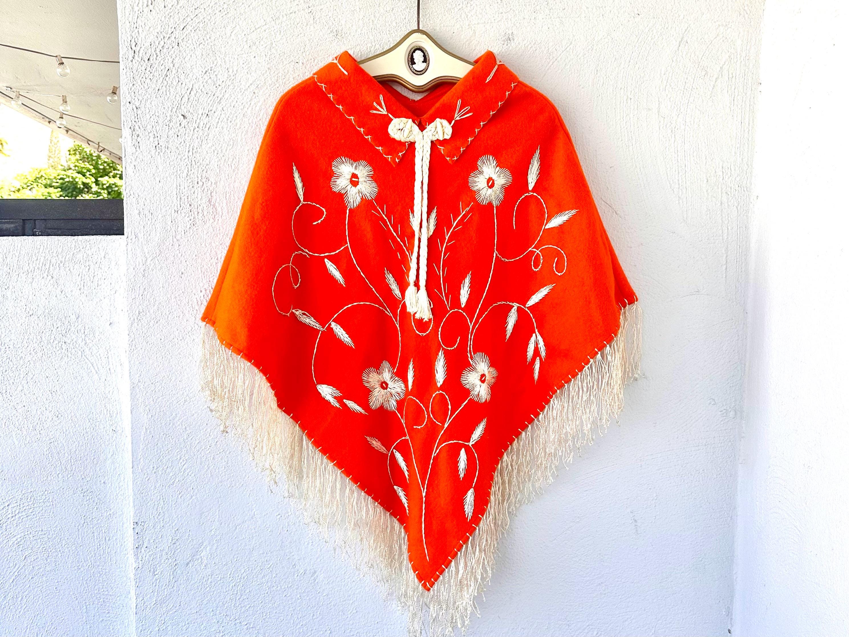 ジャケット・アウター 70's Vintage Mexican Cape Vintage 70s Black And Red Wool Cape One Size | eBay