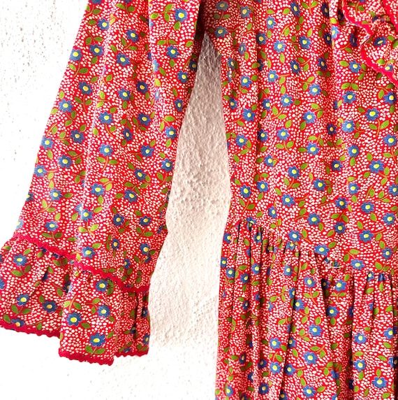 Vintage 60s 70s Sears Hawaiian Muumuu 1960s 1970s Flo… - Gem