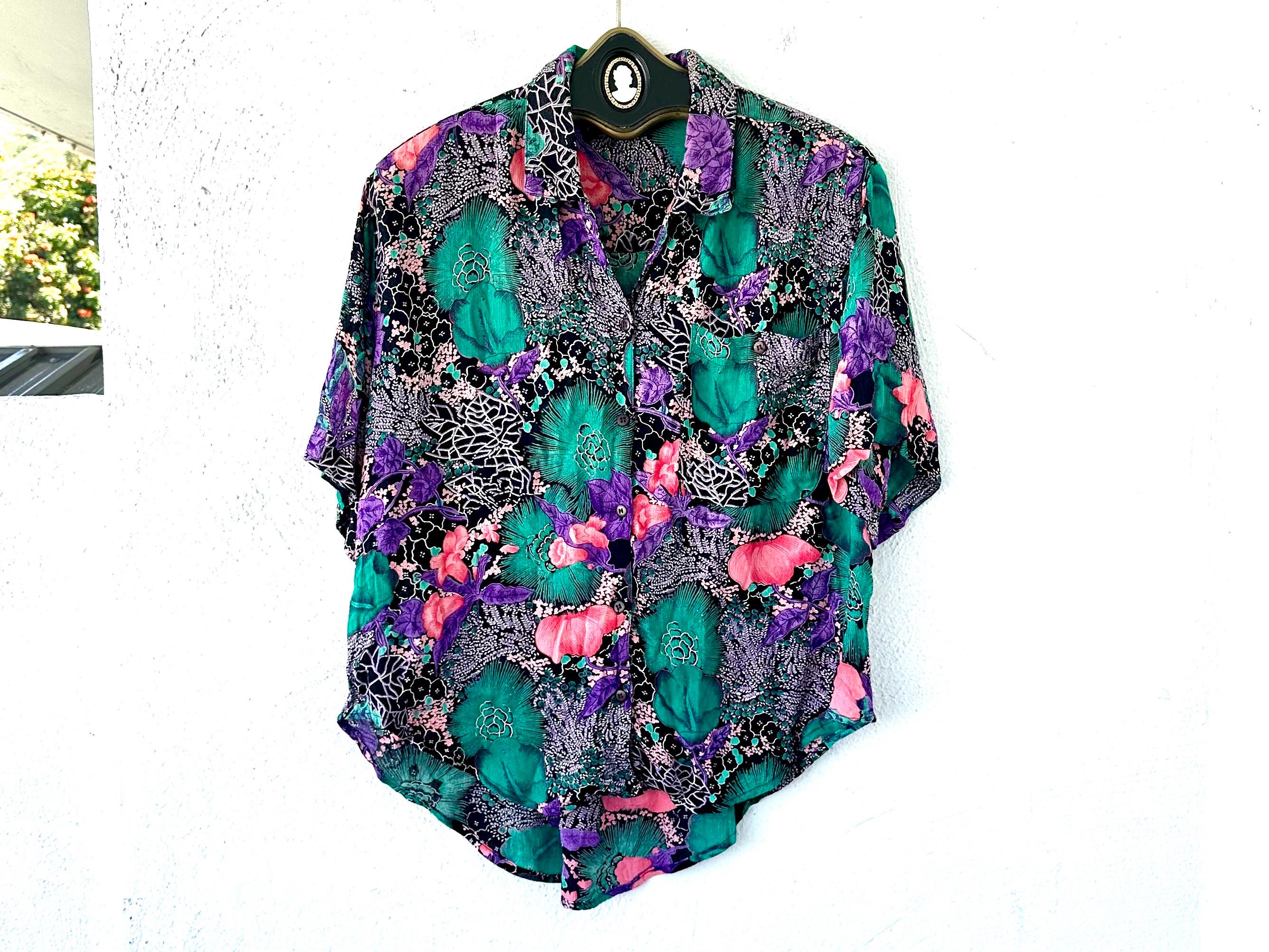 Vintage Indian Gauze Shirt - Etsy