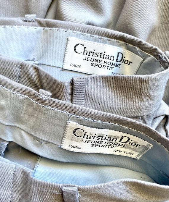 Vintage Christian Dior Gray Minimalist Pants - Etsy Vintage Christian Dior Gray Minimalist Pants - Etsy