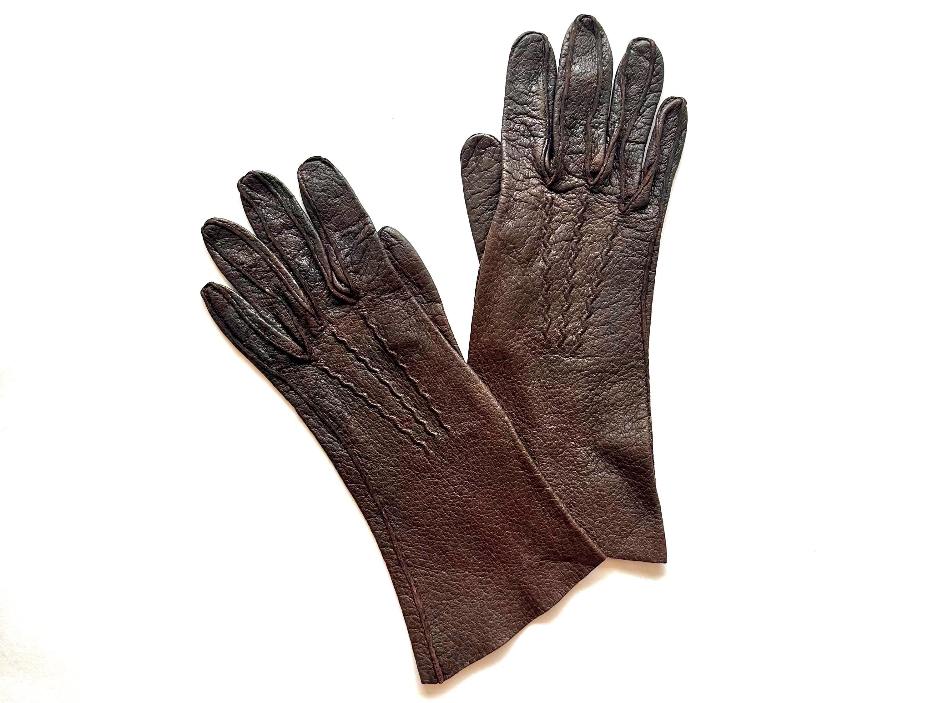 Peccary gloves - Etsy 日本