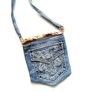 Reworked Levis Bag - Etsy