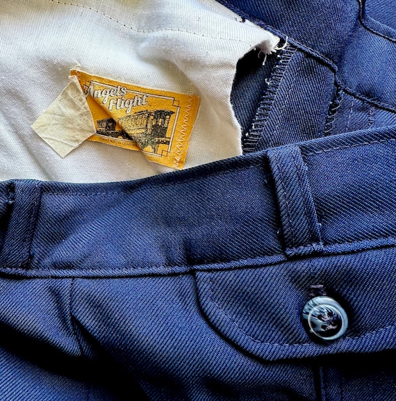 Pantaloni a zampa d'elefante a vita alta stile discoteca vintage