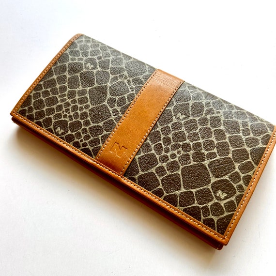 Vintage Nina Ricci Bifold Leather Wallet 1970s 19… - image 2