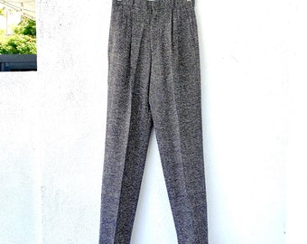 Vintage Christian Dior 80s Textured Pants