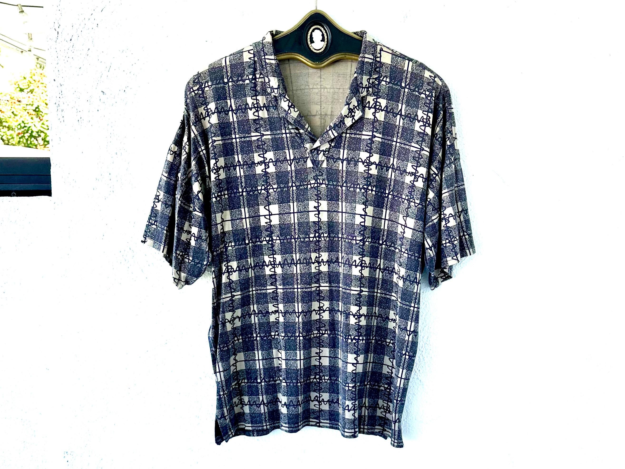 90s VERSACE 生成 ダンガリーシャツ vintage オーバーサイズ 90s VERSACE 生成 ダンガリーシャツ vintage オーバーサイズ