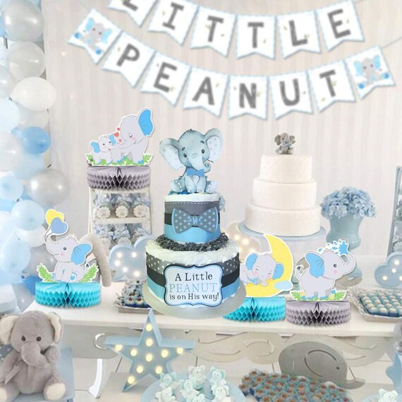 Gateau De Couche Delephant Pour Des Garcons Piece Maitresse Etsy