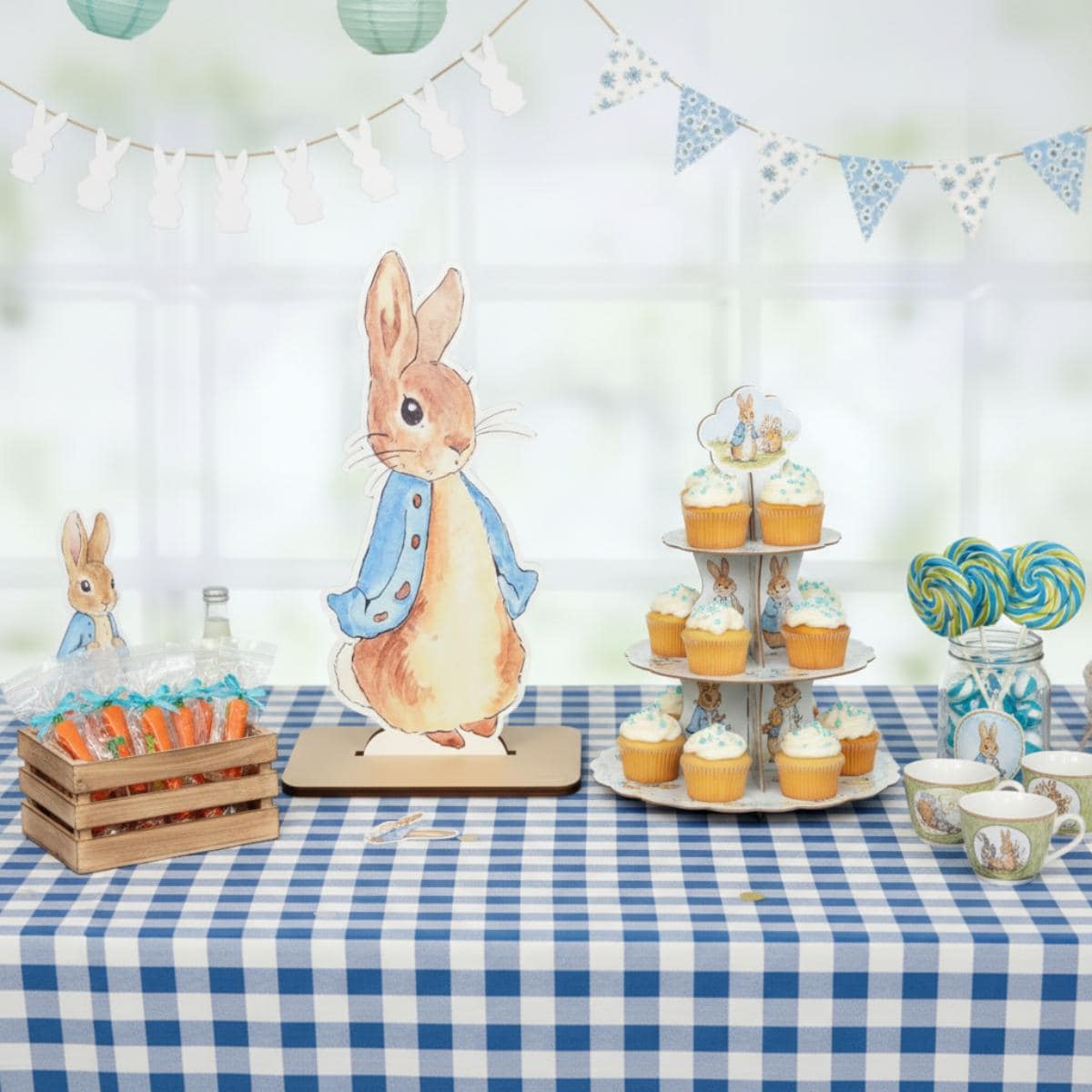 Peter Rabbit Cutout - Peter Rabbit Centerpiece - Baby Shower