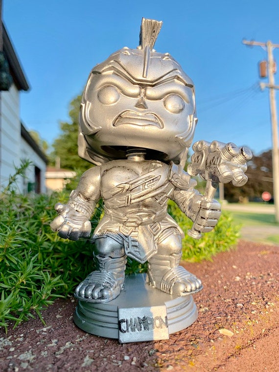 Custom Funko Pop Thor Ragnarok Gladiator Hulk Championship Trophy