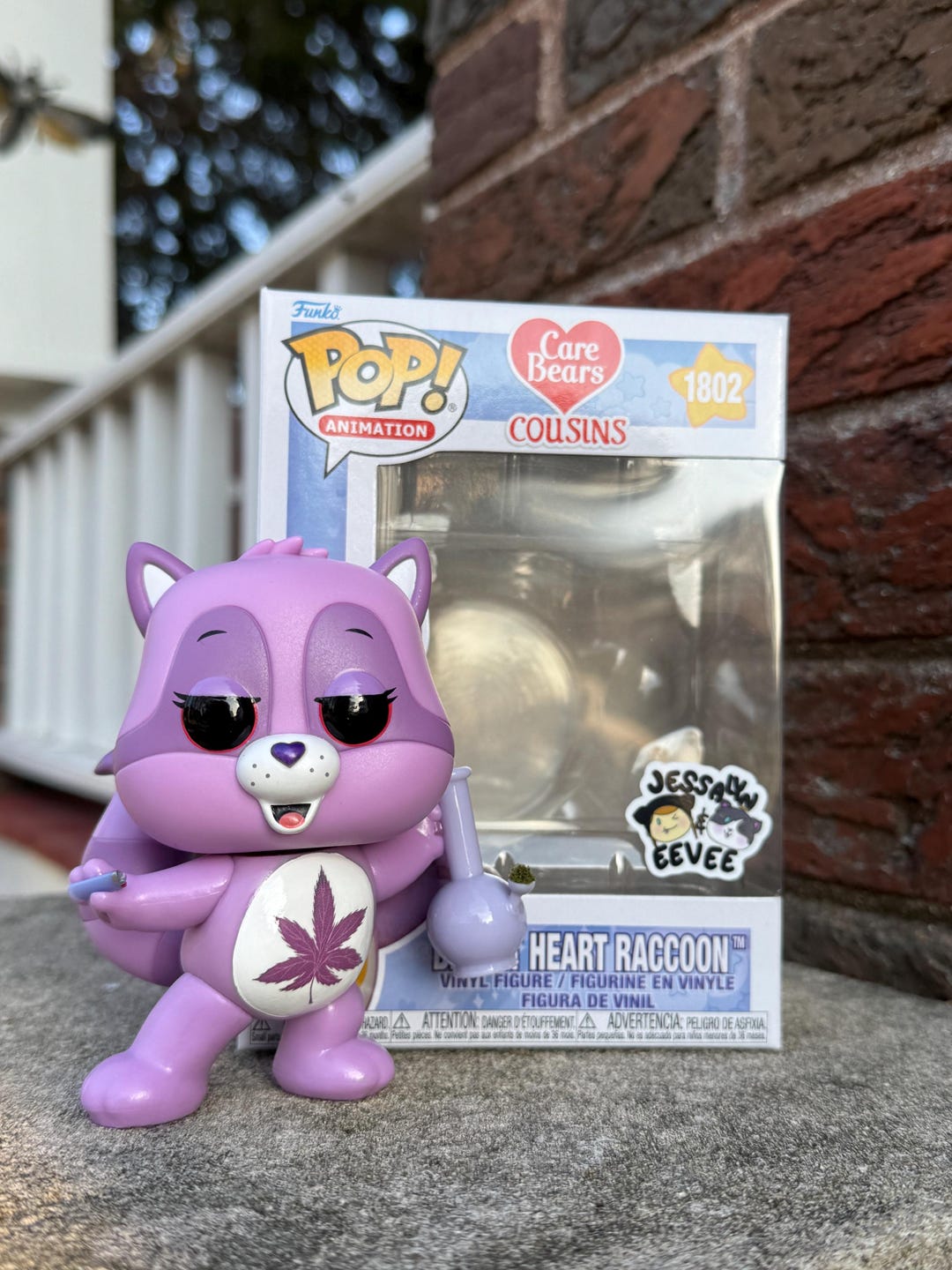 Custom Stoner 420 Rippin Raccoon Vinyl Figure - Etsy