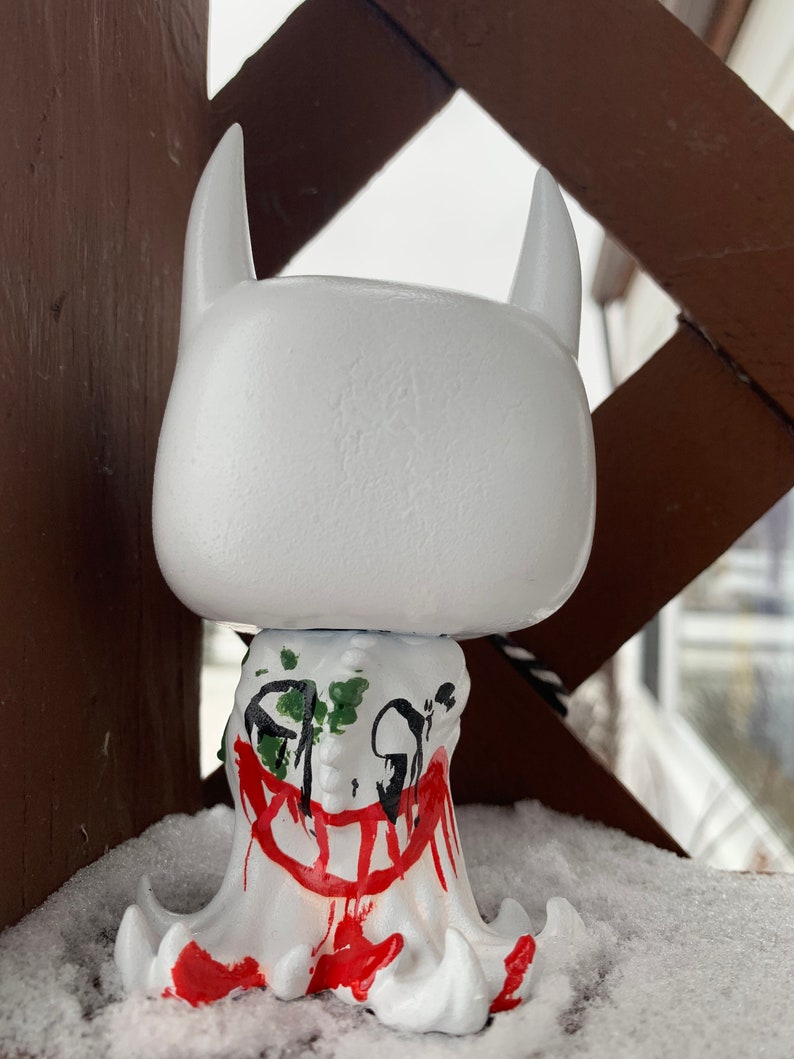 Custom Funko Pop Jokers Wild Batman Repaint Vampire Batman | Etsy