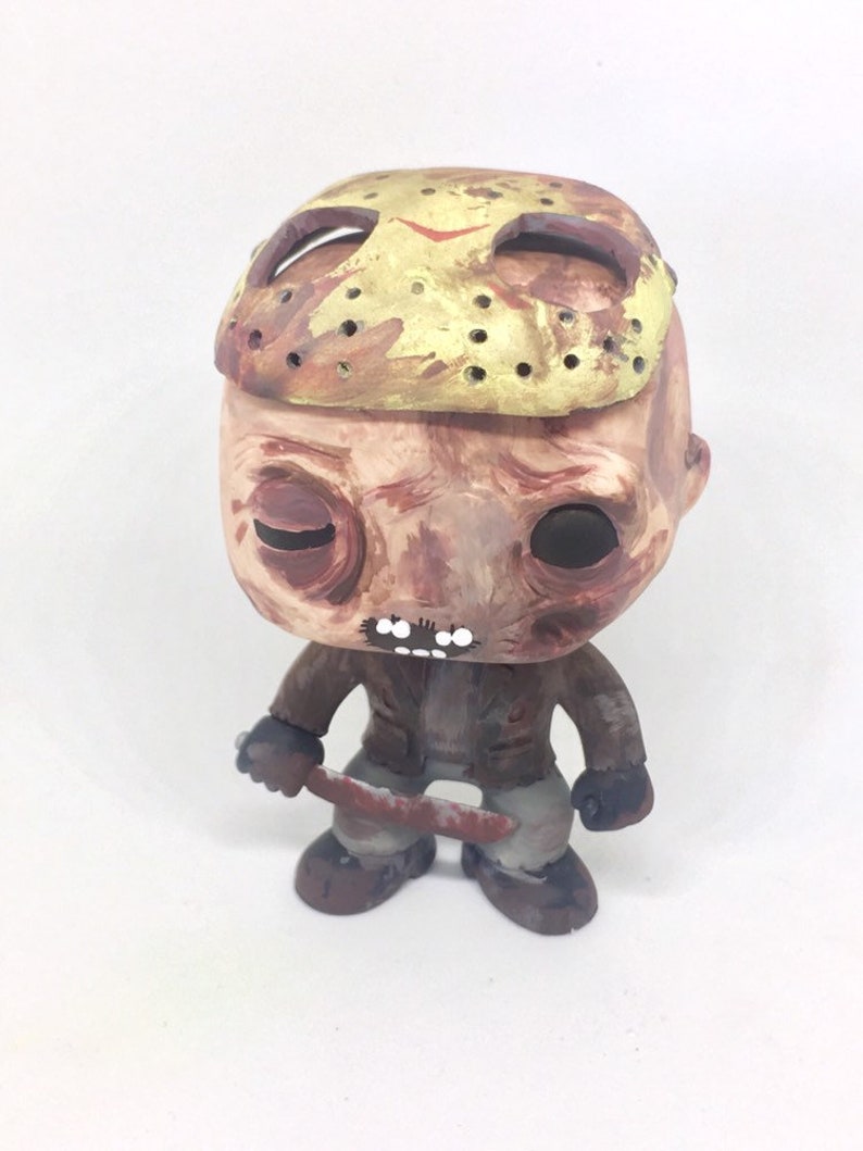 Custom Funko Pop Horror Unmasked Jason Voorhees | Etsy