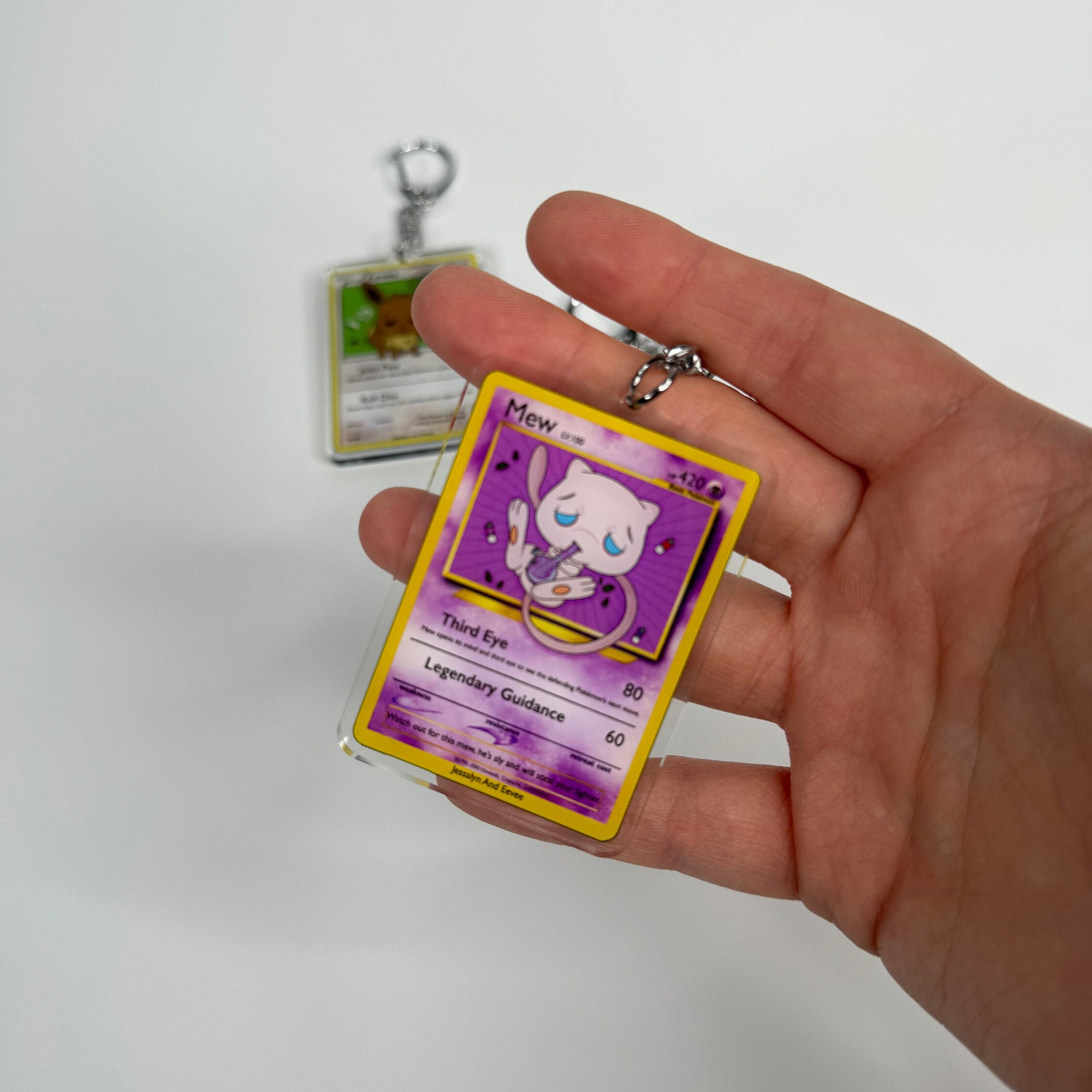 Stoned 420 Double Sided Trading Card Acrylic Keychain - Etsy