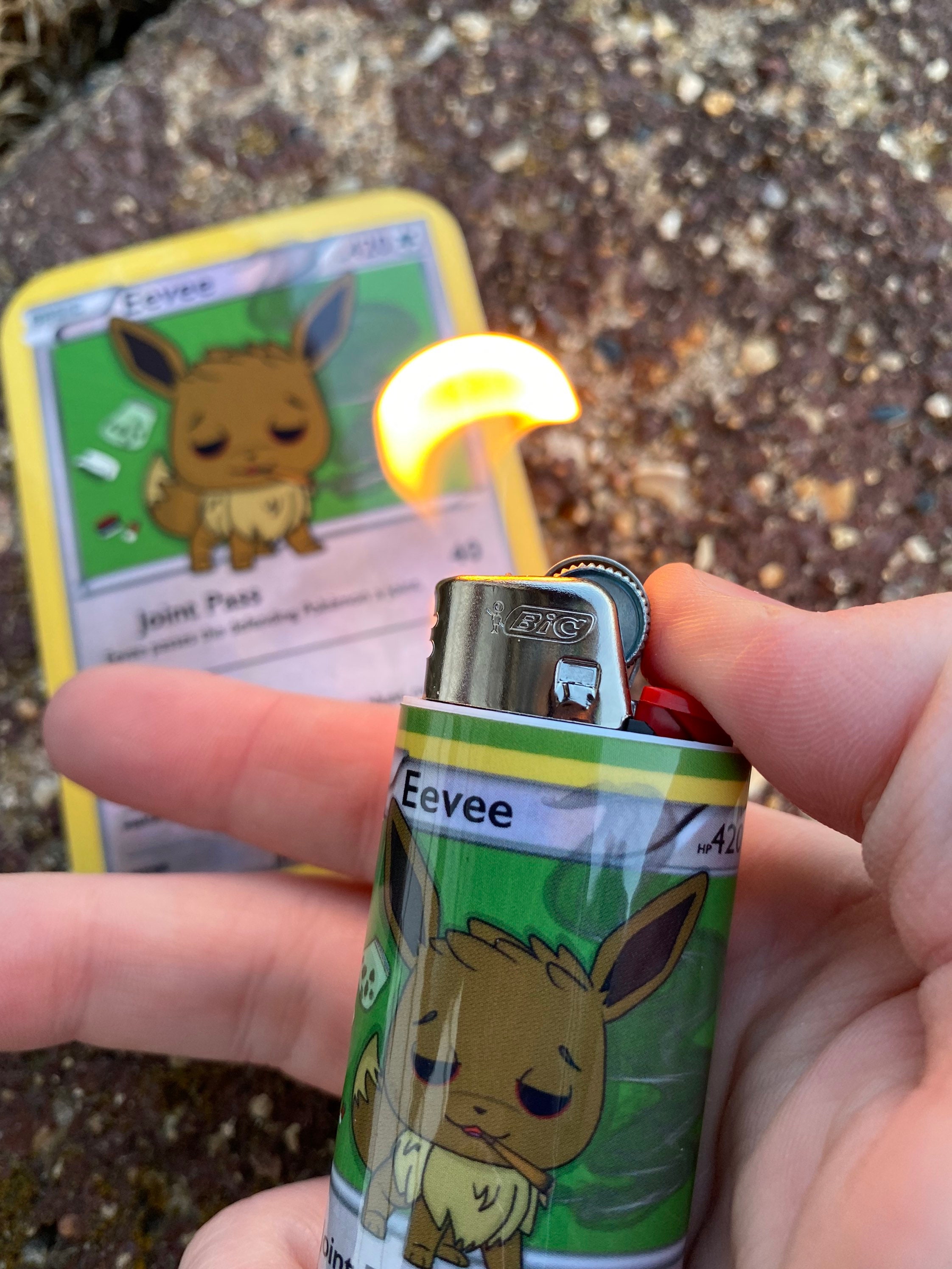 420 Custom Stoner Normal Lighter Case and Matching Sticker Etsy