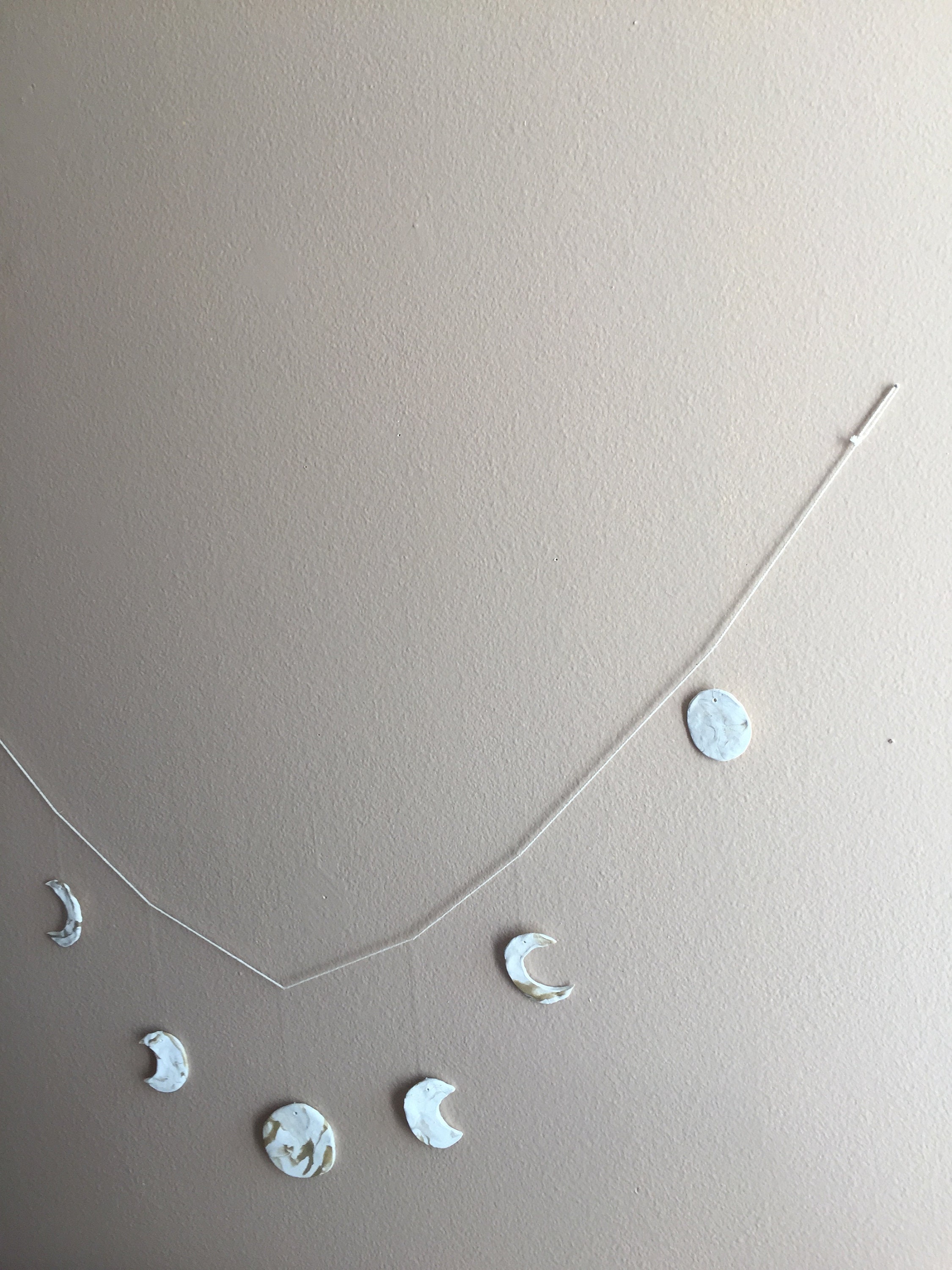 Moon Phase Banner Garland Lunar Phases Moon Child Boho Etsy