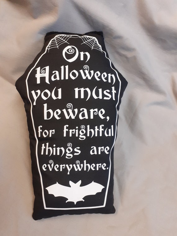 COFFIN Cuddle Cushion, goth, gothic, metalhead, witchy, alternative, Halloween, witchy, bruja, strega, Addams family